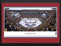 Picture: This 13.5 X 40 panorama of the 2016 Bridgestone NHL Winter Classic has been professionally double matted and framed to 18 X 44. It features the Boston Bruins and the Montreal Canadiens as they take to the ice at Gillette Stadium in Foxboro, Massachusetts. This regular season outdoor National Hockey League event celebrated the matchup between two historic rivals, who have played 708 games between them at the time of this event, the second most of any NHL opponents. While this was the Canadiens’ cameo appearance at the NHL Winter Classic, it was their third outdoor game. This was the second time the Bruins hosted and played in the event.