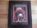 Picture: 2016 UGA X Georgia Bulldogs original 8 X 10 photo professionally double matted in team colors to 11 X 14 and framed in very nice black wood to 14.5 X 17.5.