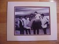 Picture: Muhammad Ali with The Beatles boxing 8 X 10 photo professionally double matted to 11 X 14 so that if fits a standard frame. This is a very clear picture developed from an original negative.