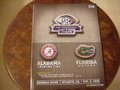 Picture: This is the 2016 SEC Championship Game Program that saw the Alabama Crimson Tide beat the Florida Gators 54-16 to cap an undefeated season. Only sold at the Georgia Dome. Binding solid and all pages clean and crisp. Never used!