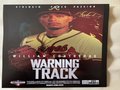 Picture: William Contreras "Warning Track" Atlanta Braves 5 X 7 movie poster card promoting him for the 2022 All-Star Game.