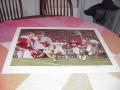 Picture: Alabama Crimson Tide Legends limited edition print includes Bear Bryant, Joe Namath, Steve Sloan, Kenny Stabler, Bobby Humphrey and Johnny Musso. This is signed and numbered by artist Alan Zuniga from 1988.