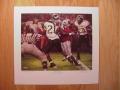 Picture: Alabama Crimson Tide "The Catch" by Tyrone Prothro print signed by the legendary Daniel Moore. Moore captures the catch Prothro made against Southern Miss September 10, 2005 in Bama's 30-21 win at Bryant Denny Stadium. This is an original print signed by Moore of what some call the greatest catch in football history!