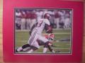 Picture: Javier Arenas Alabama Crimson Tide original 8 X 10 photo professionally double matted to 11 X 14 so that it fits a standard frame.