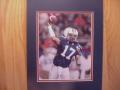 Picture: Jason Campbell in blue jersey Auburn Tigers original 8 X 10 photo professionally double matted to 11 X 14 so that it fits a standard frame.