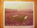 Picture: Alabama Crimson Tide Bryant-Denny Stadium aerial print from 2006 with the Bama band on the field.