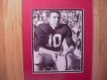 Picture: Bart Starr Alabama Crimson tide original 8 X 10 photo professionally double matted to 11 X 14 to fit a standard frame.