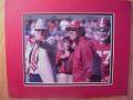 Picture: Bear Bryant Alabama Crimson Tide original 8 X 10 photo of his historic 300th win professionally double matted to 11 X 14 to fit a standard frame.