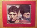 Picture: Bear Bryant and Joe Namath Alabama Crimson Tide original 8 X 10 color photo professionally double matted to 11 X 14 so that it fits a standard frame.