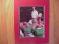 Picture: Alabama Crimson Tide Bear Bryant 8 X 10 photo professionally double matted to 11 X 14 to fit a standard frame. A great football picture of Bear running a Crimson Tide practice!