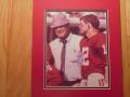 Picture: Bear Bryant and Ken Stabler Alabama Crimson Tide original 8 X 10 photo professionally double matted to 11 X 14 so that it fits a standard frame.  