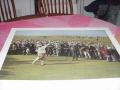 Picture: Bobby Jones Grand Slam of 1930 golf print signed Printers' Proofs by artist Alan Zuniga.