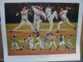 Picture: 1995 Atlanta Braves Limited Edition World Series 22 x 28 Print. Signed and numbered by artist Alan Zuniga, this print includes John Smoltz, Greg Maddux, Tom Glavine, Steve Avery, Javy Lopez, Chipper Jones, Ryan Klesko, Mark Lemke, Jeff Blauser, Fred McGriff, David Justice, and Marquis Grissom. The most thorough Braves collectible of the 1990's that combines the old and the new.