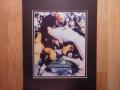 Picture: Dick Butkus "Tackling" Illinois Fighting Illini original 8 X 10 photo professionally double matted to 11 X 14 to fit a standard frame. 