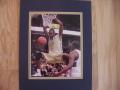 Picture: Chris Bosh Georgia Tech Yellow Jackets original 8 X 10 photo professionally double matted to 11 X 14 to fit a standard frame.