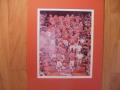 Picture: Clemson Tigers "Here We Come" 8 X 10 photo professionally double matted to 11 X 14 so that it fits a standard frame.