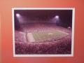 Picture: Clemson Tigers Death Valley Stadium "Night Game" original 8 X 10 photo professionally double matted to 11 X 14 to fit a standard frame.