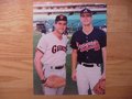 Picture: Dale Murphy of the Atlanta Braves and Will Clark of the San Francisco Giants photo.