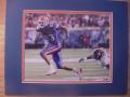 Picture: David Nelson scores a touchdown for the Florida Gators against Alabama in the 2008 SEC Championship Game 8 X 10 photo professionally double matted in team colors to 11 X 14 so that it fits a standard frame.