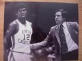 Picture: North Carolina Tar Heels Dean Smith and Phil Ford photo