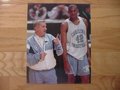 Picture: Dean Smith and Jerry Stackhouse North Carolina Tar Heels 8 X 10 basketball photo.