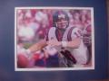 Picture: Eli Manning Ole Miss Rebels 8 X 10 photo double matted to 11 X 14 so that it fits a standard frame.