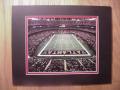 Picture: Georgia Dome, home of the Atlanta Falcons, original 8 X 10 photo professionally double matted to 11 X 14 to fit a standard frame.