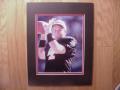 Picture: Brett Favre Atlanta Falcons original 8 X 10 photo professionally double matted to 11 X 14 to fit a standard frame. This is a rookie photo of Favre.