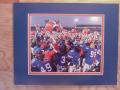 Picture: Florida Gators "Go Gators" original 8 X 10 photo professionally double matted to 11 X 14 to fit a standard frame.