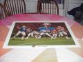 Picture: Florida Gators Legends limited edition print includes Steve Spurrier as a player and coach, Cris Collinsworth, Emmitt Smith, Wilbur Marshall and Kerwin Bell. Signed and numbered by artist Alan Zuniga.