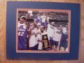 Picture: Florida Gators 2006 team with their National Championship Trophy original 8 X 10 photo professionally double matted to 11 X 14 to fit a standard frame.