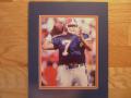 Picture: Danny Weurffel in Florida Gators blue original 8 X 10 photo professionally double matted to 11 X 14. Fits a standard frame. 