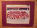 Picture: Florida State Seminoles original 8 X 10 1993 National Champions team photo professionally double matted to 11 X 14 to fit a standard frame.  