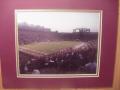 Picture: Florida State Seminoles Doak Walker Stadium original 8 X 10 photo of the stadium at night professionally double matted in Garnet and Gold to 11 X 14 so that it fits a standard frame.