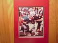 Picture: George Rogers South Carolina Gamecocks original 8 X 10 photo professionally double matted to 11 X 14 to fit a standard frame.