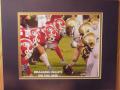 Picture: Georgia Tech Yellow Jackets vs. Georgia "Bragging Rights on the Line" original 8 X 10 photo professionally double matted to 11 X 14 to fit a standard frame.