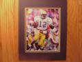 Picture: Dorsey Levens Georgia Tech Yellow Jackets original 8 X 10 photo professionally double matted to 11 X 14 to fit a standard frame.