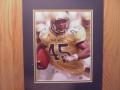 Picture: P.J. Daniels Georgia Tech Yellow Jackets original 8 X 10 photo professionally double matted to 11 X 14 to fit a standard frame.