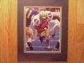 Picture: P.J. Daniels runs for the Georgia Tech Yellow Jackets original 8 X 10 photo professionally double matted to 11 X 14 to fit a standard frame.