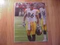 Picture: Hines Ward Pittsburgh Steelers original 11 X 14 glossy photo.