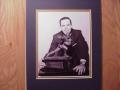 Picture: Heisman Trophy Winner John Huarte Notre Dame Fighting Irish original  8 X 10 photo professionally double matted to 11 X 14 to fit a standard frame.