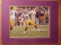 Picture: Jordan Jefferson LSU Tigers original 8 X 10 photo professionally double matted to 11 X 14 so that it fits a standard frame.