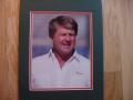 Picture: Jimmy Johnson Miami Hurricanes original 8 X 10 photo professionally double matted to 11 X 14 to fit a standard frame.