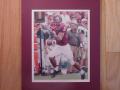 Picture: Jimmy Williams Virginia Tech Hokies original 8 X 10 photo professionally double matted in team colors to 11 X 14 to fit a standard frame. 