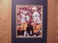 Picture: Joe Theismann original 8 X 10 Notre Dame Fighting Irish photo professionally double matted to 11 X 14 to fit a standard frame.