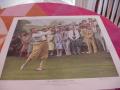 Picture: Bobby Jones U.S. Open Niblick Shot at Interlachen golf print. Signed and numbered by artist Alan Zuniga.