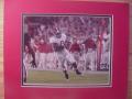 Picture: Julio Jones Alabama Crimson Tide original 8 X 10 photo professionally double matted to 11 X 14 so that it fits a standard frame.