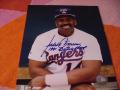 Picture: Julio Franco Autographed 1991 Batting Champ Texas Rangers Photo. Franco added "1991 Batting Champ". The autograph is absolutely guaranteed authentic and comes with a COA.