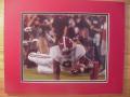 Picture: Julio Jones dives for a touchdown Alabama Crimson Tide original 8 X 10 photo professionally double matted to 11 X 14 so that it fits a standard frame.