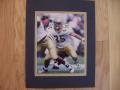 Picture: Keith Brooking Georgia Tech Yellow Jackets original 8 X 10 photo professionally double matted to 11 X 14. Fits a standard frame. 